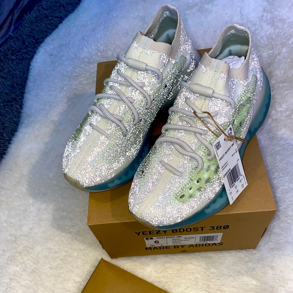 Adidas yeezy 380. Alien blue